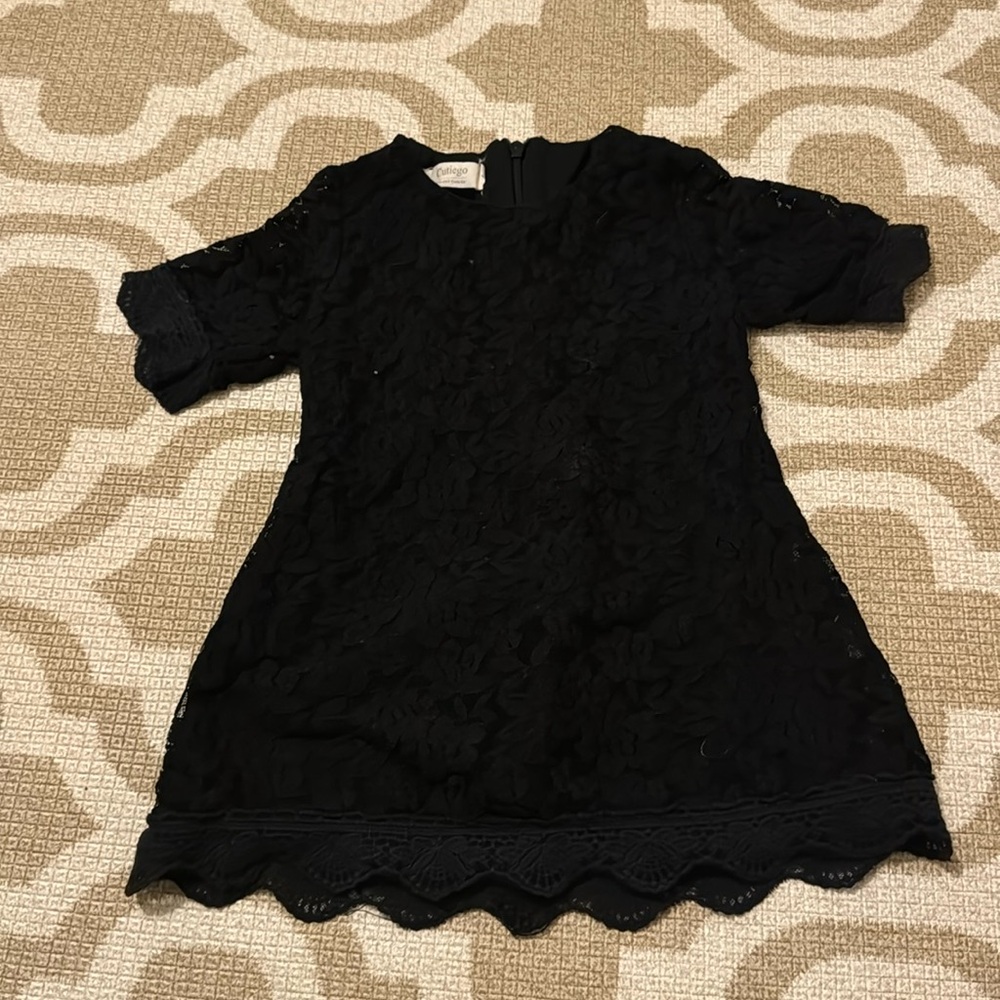 Cutiego Black Lace Dress